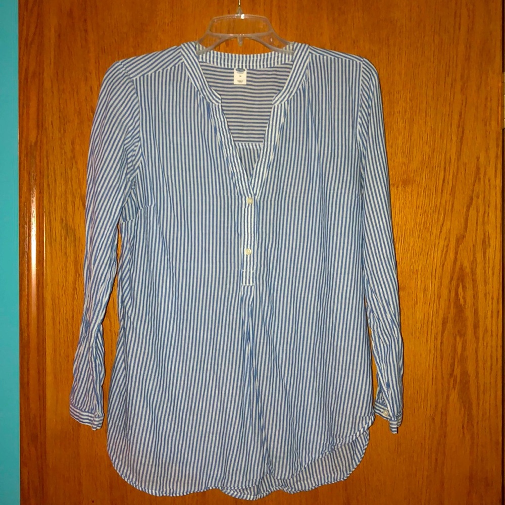 Blue and White Tunic